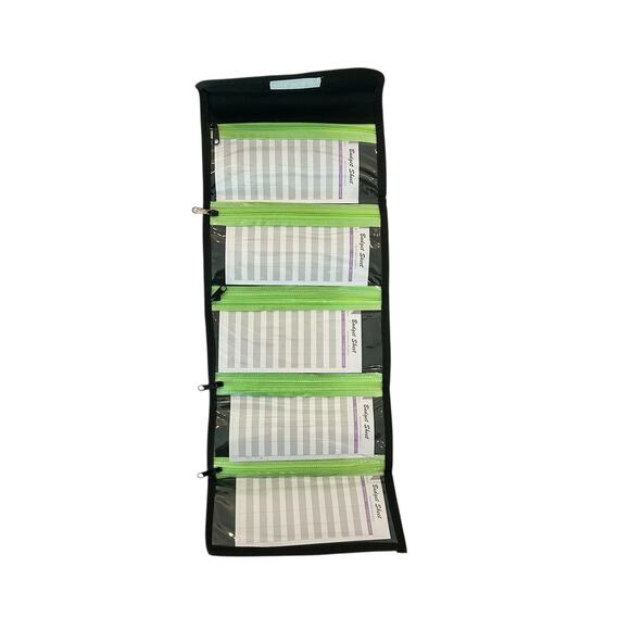 Money Wallet Cash Organizer, Savings Wallet Envelopes, Green Money Organizer - Picture 3 of 4